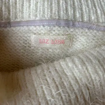 LIZ LISA 아이보리 케이블 짜임 스웨터 M