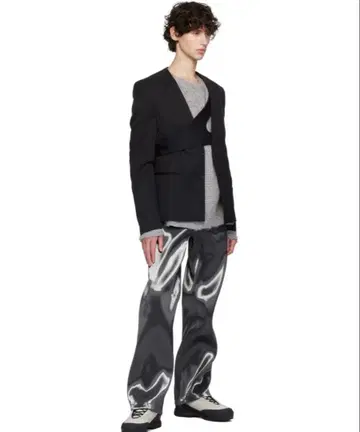 HELIOT EMIL 실버 팬츠