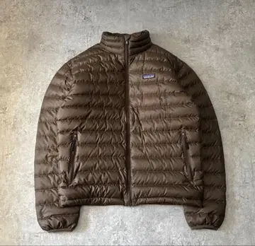 미사용급 레어 컬러 파타고니아 다운 스웨터 다운 자켓 S 브라운