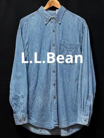 L.L.Bean 엘엘빈 데님 셔츠 버튼 다운