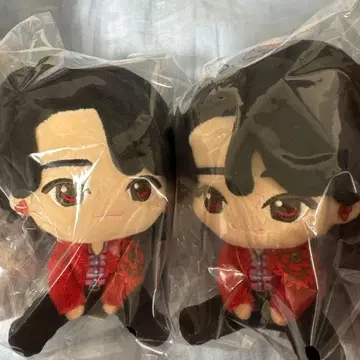 미세스 그린애플 이치방쿠지 봉제 인형 2체 세트