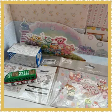 Duffy & Friends 스티커 세트 & 비클 컬렉션 토미카