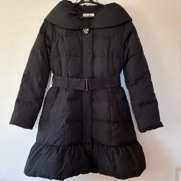 Debut de Fiore 다운 코트 블랙 S