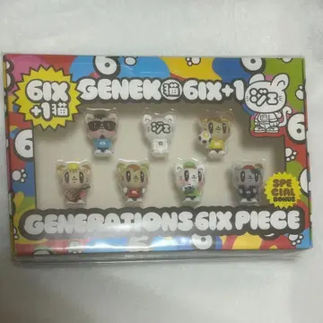 GENERATIONS 6IX PIECE 앨범 제고양이 피규어 포함