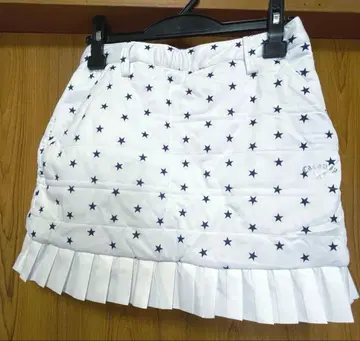 Callaway 별 패턴 미니 스커트 충전솜