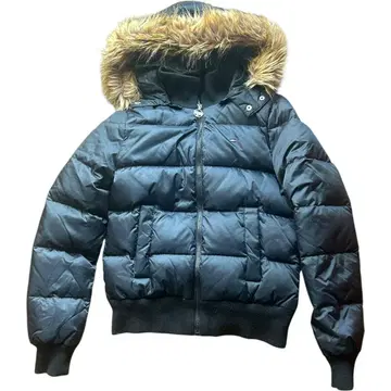 타미 걸 힐피거 다운 자켓 퍼