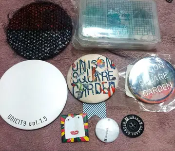 UNISON SQUARE GARDEN 캔뱃지 세트