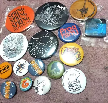 미사용 UNISON SQUARE GARDEN 캔뱃지 세트