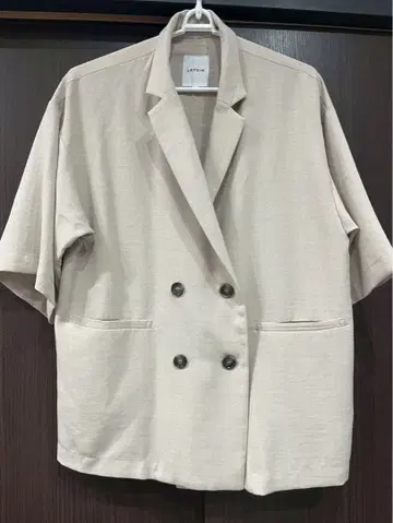 LEPSIM 베이지 테일러드 자켓 F