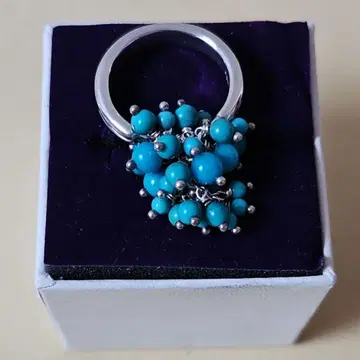 agete 터콰이즈 실버 반지