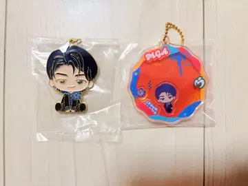 미세스 제일복권 E상 아크릴 참 F상 메탈 참 와카이 히로토 2점