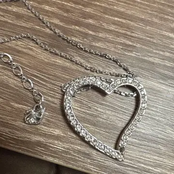 스와로브스키 하트 모양 목걸이
