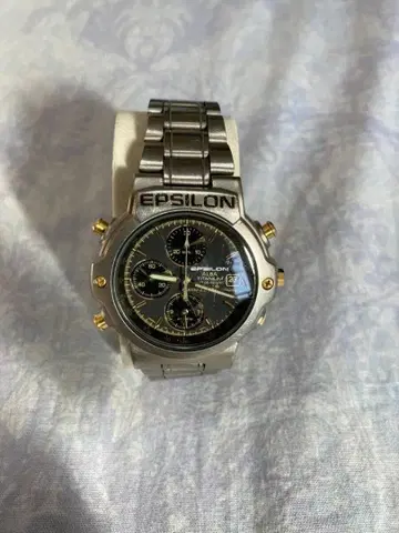 세이코 알바 EPSILON [ 이프실론 ] 티타늄 크로노그래프