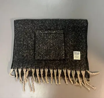 Afternoon tea 헤링본 포켓 부착 담요