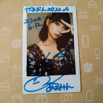 아오야마 히카루 사인 포함 폴라로이드