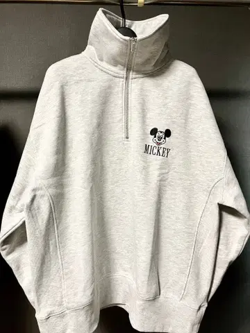 coen 미키 하프 지퍼 트레이닝복