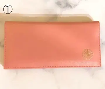 황거 장지갑 가마구치 지갑 (핑크) 2종 세트