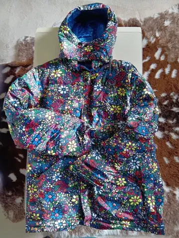 [ Bohemians ] 다운 자켓 꽃무늬 컬러풀 팝 보헤미안즈