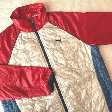 PUMA 푸마 저리 겉옷 축구 L 레드 네이비 그레이