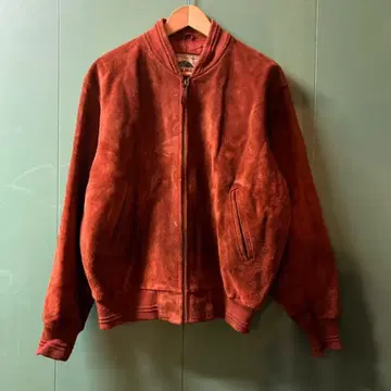 80s SEAHOP 카우하이드 스웨이드 블루종 빈티지