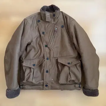 프리휠러스 레더 도그스 에비에이터 자켓 사이즈 40