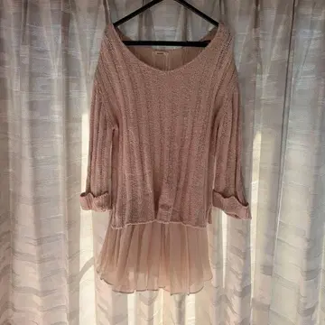 snidel 오프숄더 니트탑