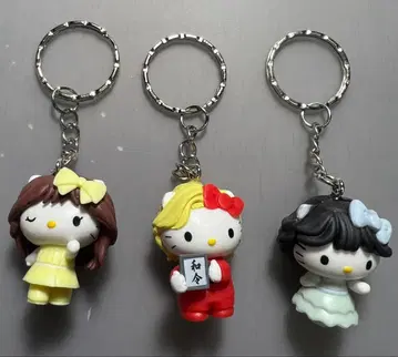 헬로키티 키링 3개 세트