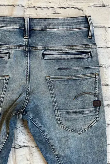G-STAR RAW ZIP 플라이 3D 슬림 청바지 30인치 중고