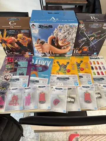 원피스 제일복권 미래섬 에그헤드 A상 B상 C상 덤 다수