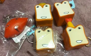 UNISON SQUARE GARDEN 식빵 군 키링 5개 세트