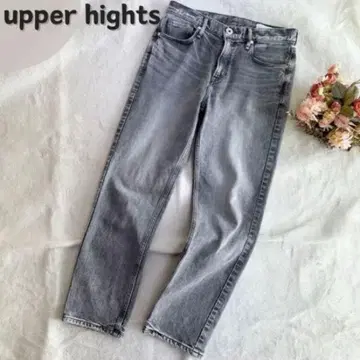 어퍼 하이츠 데님 팬츠 청바지 23 그레이
