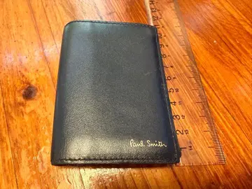폴 스미스 네이비 가죽 카드 케이스