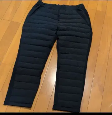 미사용 새상품! 다운 팬츠 속기모 네이비 3L 사이즈