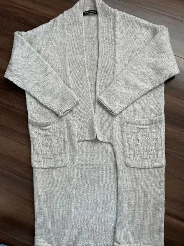 ALEXIA STAM 그레이 롱 가디건