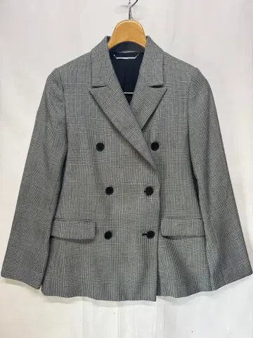 미라 오웬 글렌체크 테일러드 자켓 0