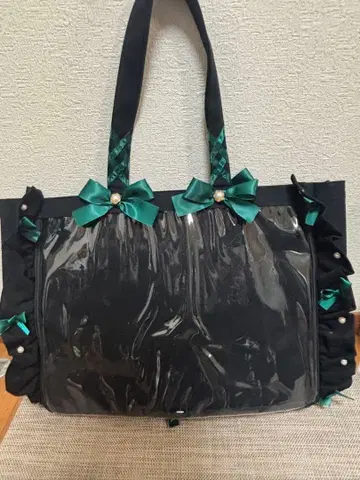 자카마트 A3 프릴 디자인 이타백용 토트백