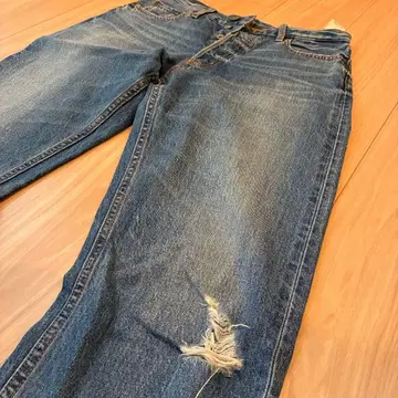 AZULbymoussy 하이웨스트 인디고 블루 데님 아줄바이마우지