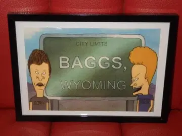 90'S 비비스 & 버트헤드 벽걸이 17 MTV 빈티지 미니 포스터