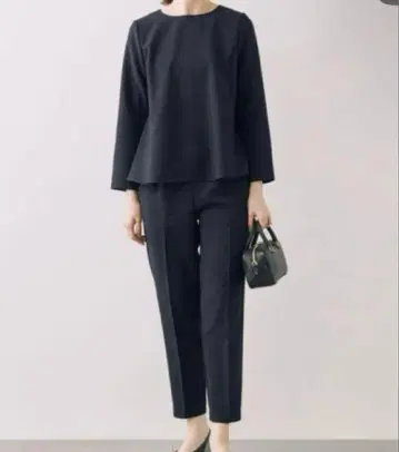 운모 앤딜 셋업 네이비 36