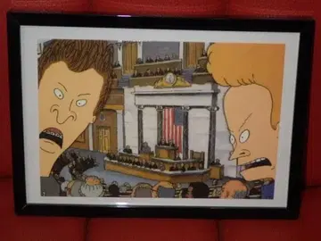 90년대 비비스&버트헤드 벽걸이 20 MTV 빈티지 미니 포스터