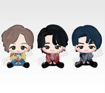 미세스 그린애플 제일복권 A상 봉제 인형 마스코트 3종