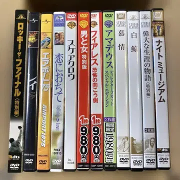 서양화 DVD 세트 12도 세트