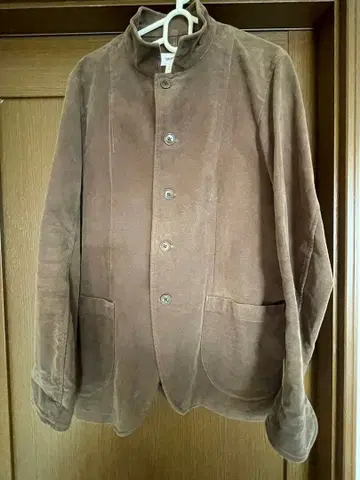 quadro 브라운 테일러드 자켓 M