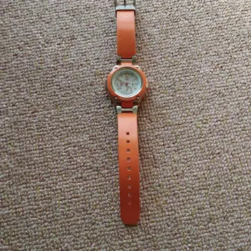 BABY-G 오렌지 전파 솔라 손목시계