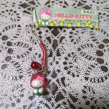 지역 한정 키티 나가사키 한정 튤립 2003 스트랩