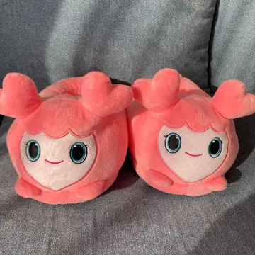 TWICE LOVELYS 모모 슬리퍼 GIGO 봉제 인형 산리오