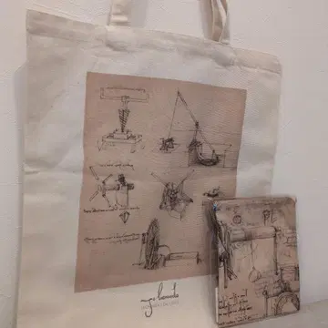 천공의 아틀라스 이탈리아관 한정 다빈치 토트백 & 복조리 세트