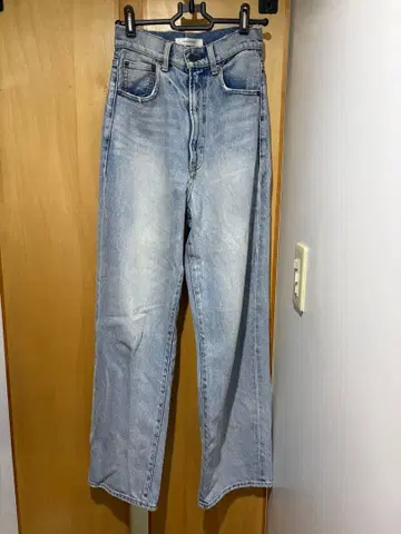MOUSSY 하이웨스트 스트레이트 데님