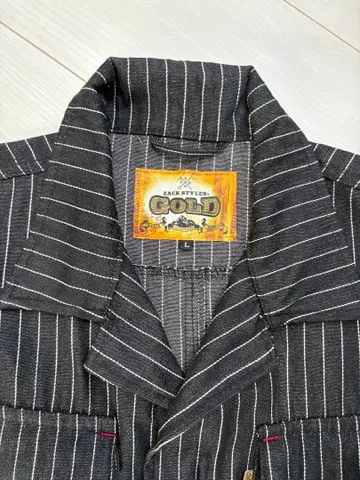 ZACK STYLES GOLD 히코리 작업복 점프수트