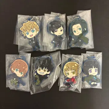 월드 트리거 러버 스트랩 7명 세트